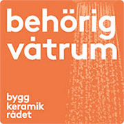 Vi är godkända av Byggkeramikrådet och innehar Behörighetsbevis för våtrum